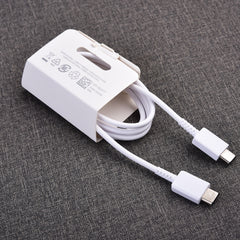 Fast Charger 25W Super Charge Dual 3A Type C Cable For Samsung S20 Ultra NOTE 10 9 PRO S20+ S10 S9 plus
