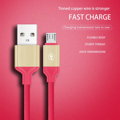 Micro USB Android Phones Fast Charging 1 Meters USB Data/Charging Flat Cable