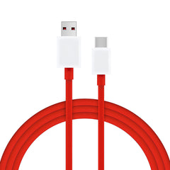 80W One Plus Charger Power Adapter Fast Charging Original SuperVooc Adapter Warp 7A With USB Type-C Cable