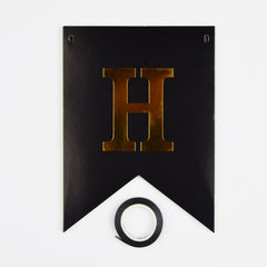 Happy Birthday Banner With Shiny Gold Letters For Birthday Party Boys Girl Baby Shower Decoration Wedding Bunting Garland Banner