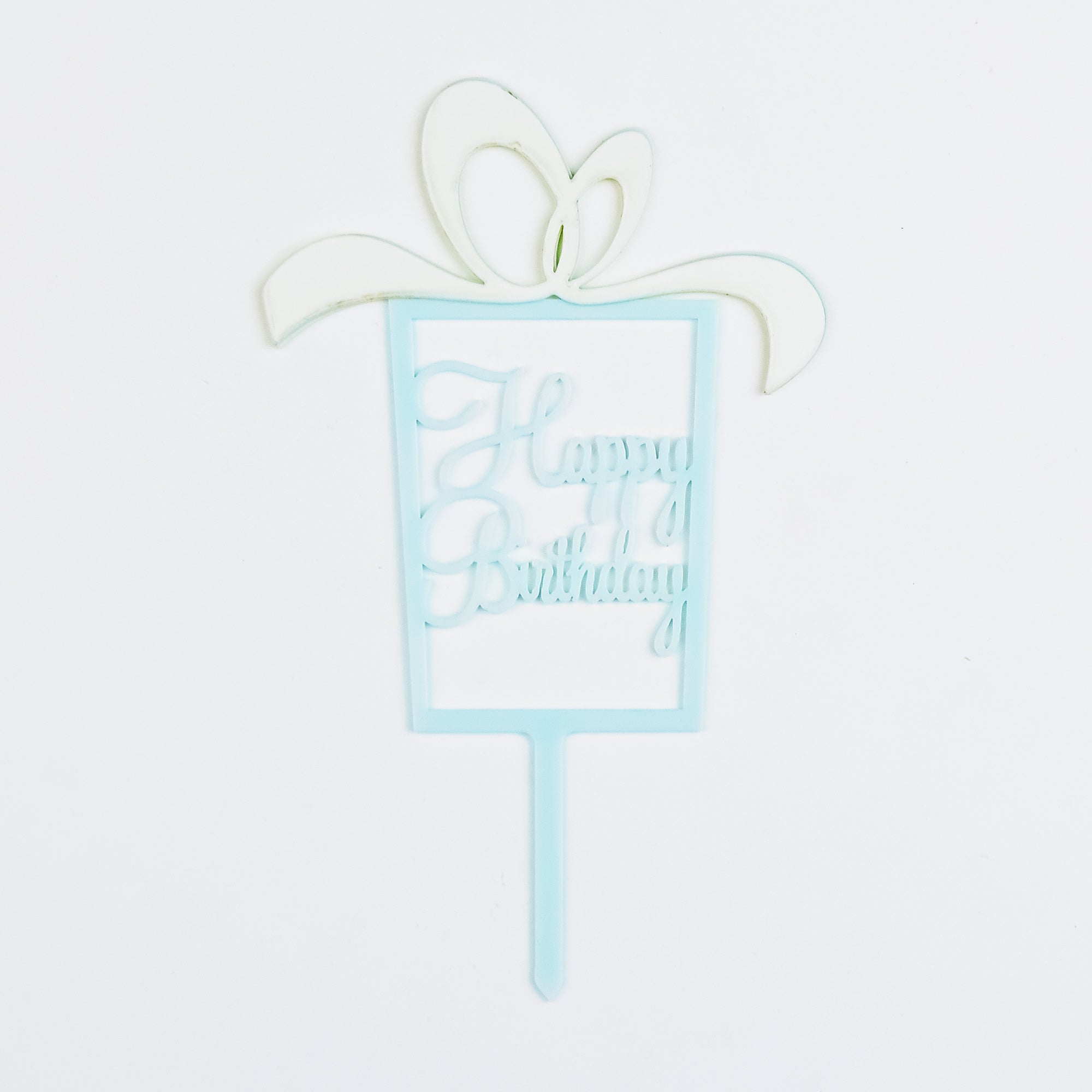 HAPPY BIRTHDAY Acrylic Cake Topper For Birthday Celebration