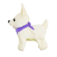 Plush Husky Dog Toy Puppy Interactive With Sound, Walk & Jump For Kids