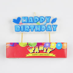 Happy Birthday Candle Cake Topper