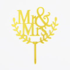 HAPPY BIRTHDAY Acrylic Cake Topper For Birthday Celebration