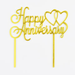 HAPPY BIRTHDAY Acrylic Cake Topper For Birthday Celebration