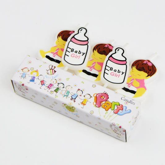 Happy Birthday candle Creative children birthday Candle (Cake Topper),-(K.S.)