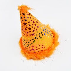 1 pcs Cute Happy Birthday Small Stars Bling Party Hats Christmas caps Birthday Party Cap Kids