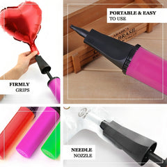 Air Pump Portable Balloon pump Mini Plastic Hand Held