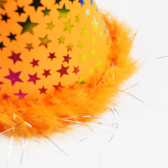 1 pcs Cute Happy Birthday Small Stars Bling Party Hats Christmas caps Birthday Party Cap Kids