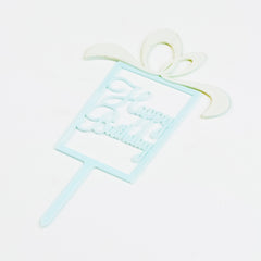HAPPY BIRTHDAY Acrylic Cake Topper For Birthday Celebration