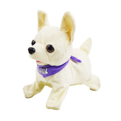 Plush Husky Dog Toy Puppy Interactive With Sound, Walk & Jump For Kids