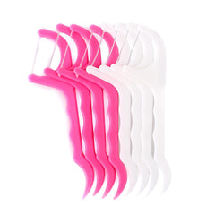 Dental Floss Threader with Toothpicks For Teeth 25 pcs