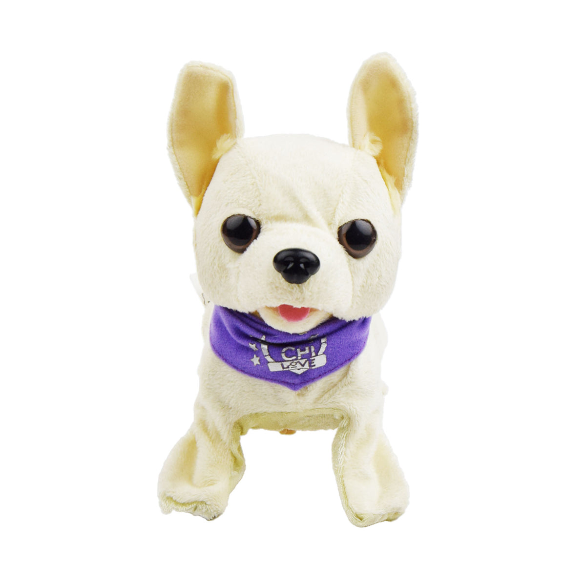 Plush Husky Dog Toy Puppy Interactive With Sound, Walk & Jump For Kids