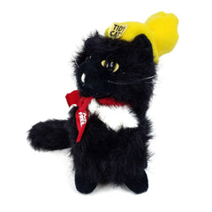 Animal Fair Tidy Cat Plush Black Kitten Toy For Kids