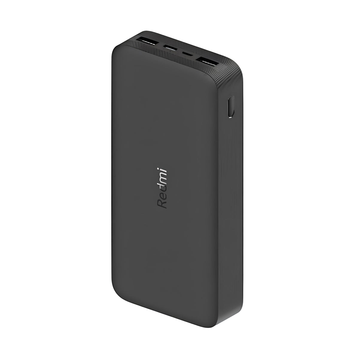 Mi Power Bank With USB to Micro Cable Black & White Fast Charging 18W 20000 Mah 2 Input & 2 Output Support