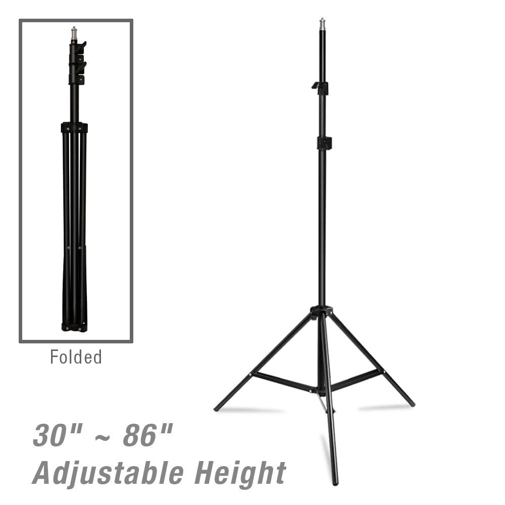 7 Foot Aluminum Stand For Ring Lights and Cameras