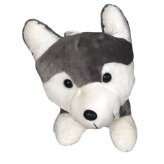 Cute Fur Husky Dog Plushed Soft Toy For Kids