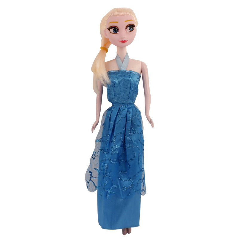 Doll Girl Stuffed Toys Elsa Anna Princess Plush Doll Dressing Toy Kids Cartoon
