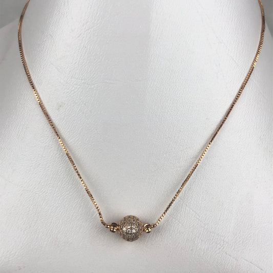Luxury Single Necklace Jewelry Golden DT2