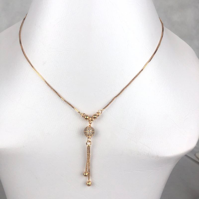 Luxury Chain Single Necklace   For Girls