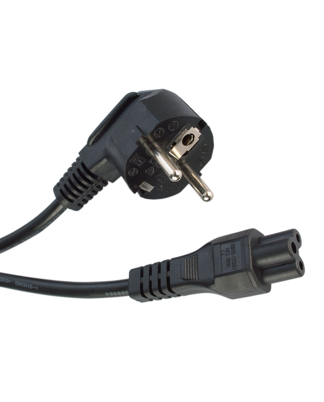 NEW! Laptop Charger High-Quality Cable Power Adapter Flower (1.5 Meter 3 Prong Black)