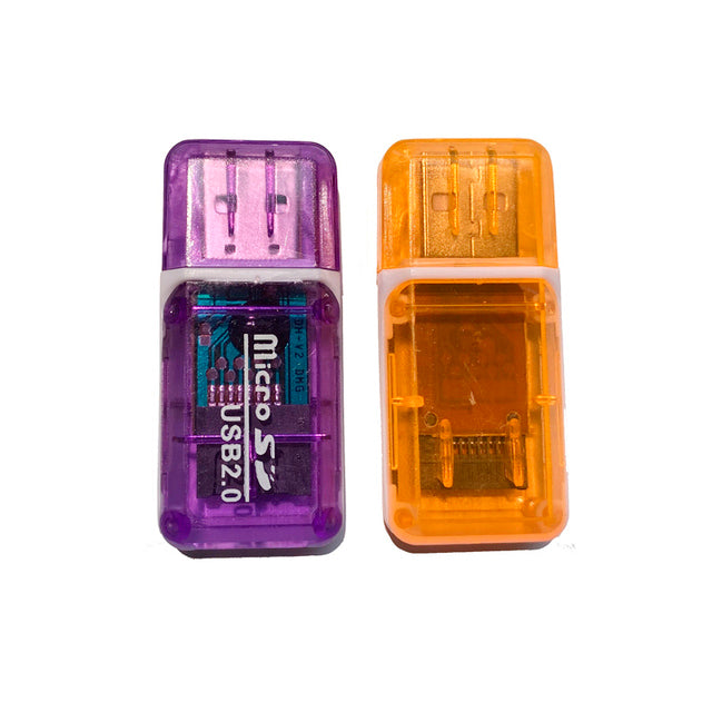 Card reader For SD Card USB 2.0 Purple