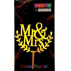 HAPPY Anniverssay Acrylic Cake Topper For Celebration
