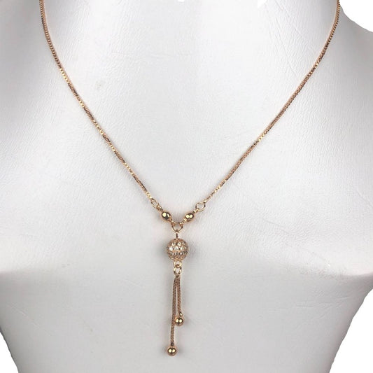 Luxury Chain Single Necklace  For Girls